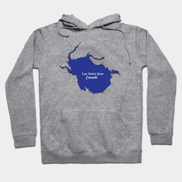 Lac Saint Jean Hoodie by ACGraphics